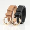 Women'S Belt Fashion Alloy Belt Simple Personalized Decorative Dress Jeans Belt
