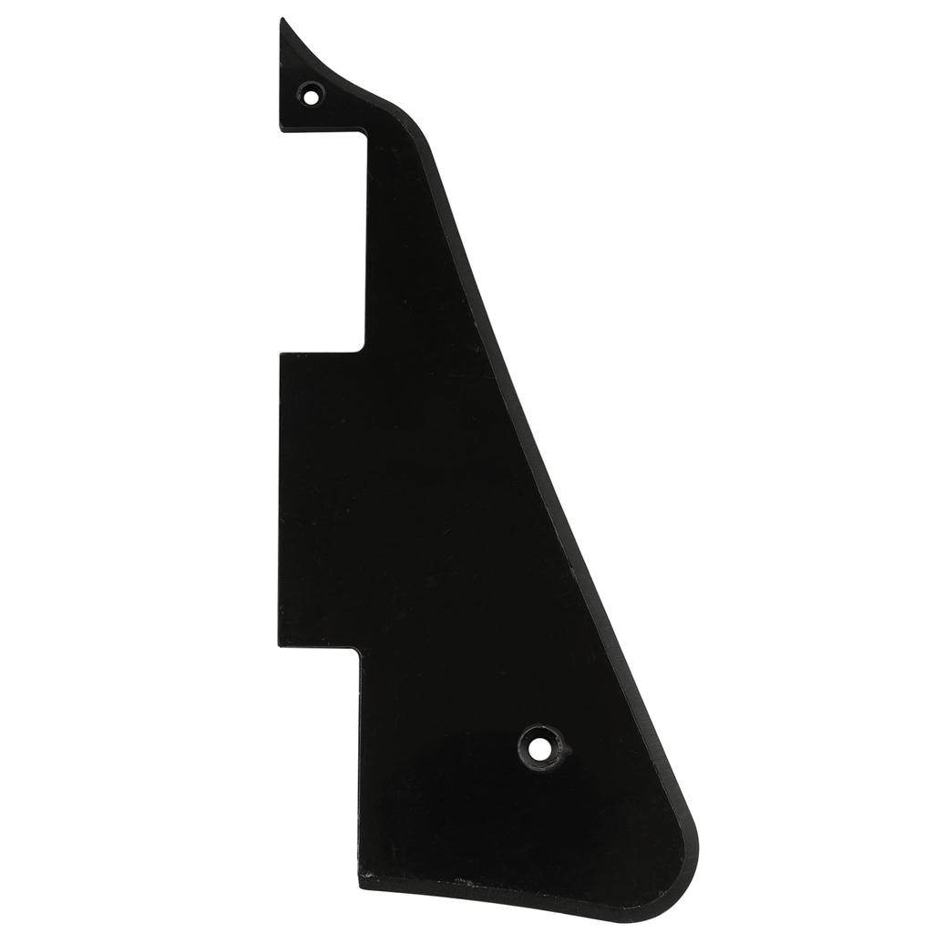 Musiclily Pro Plastic Modern Style Pickguard for Epiphone Les 1 Ply Black 2006-Current Paul,