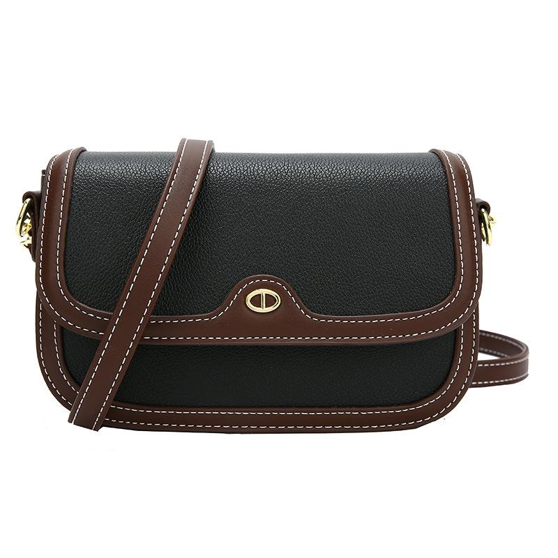 Autumn and Winter Fashion Design Simple Small Square Bag New Popular Messenger Bag Shoulder Bag