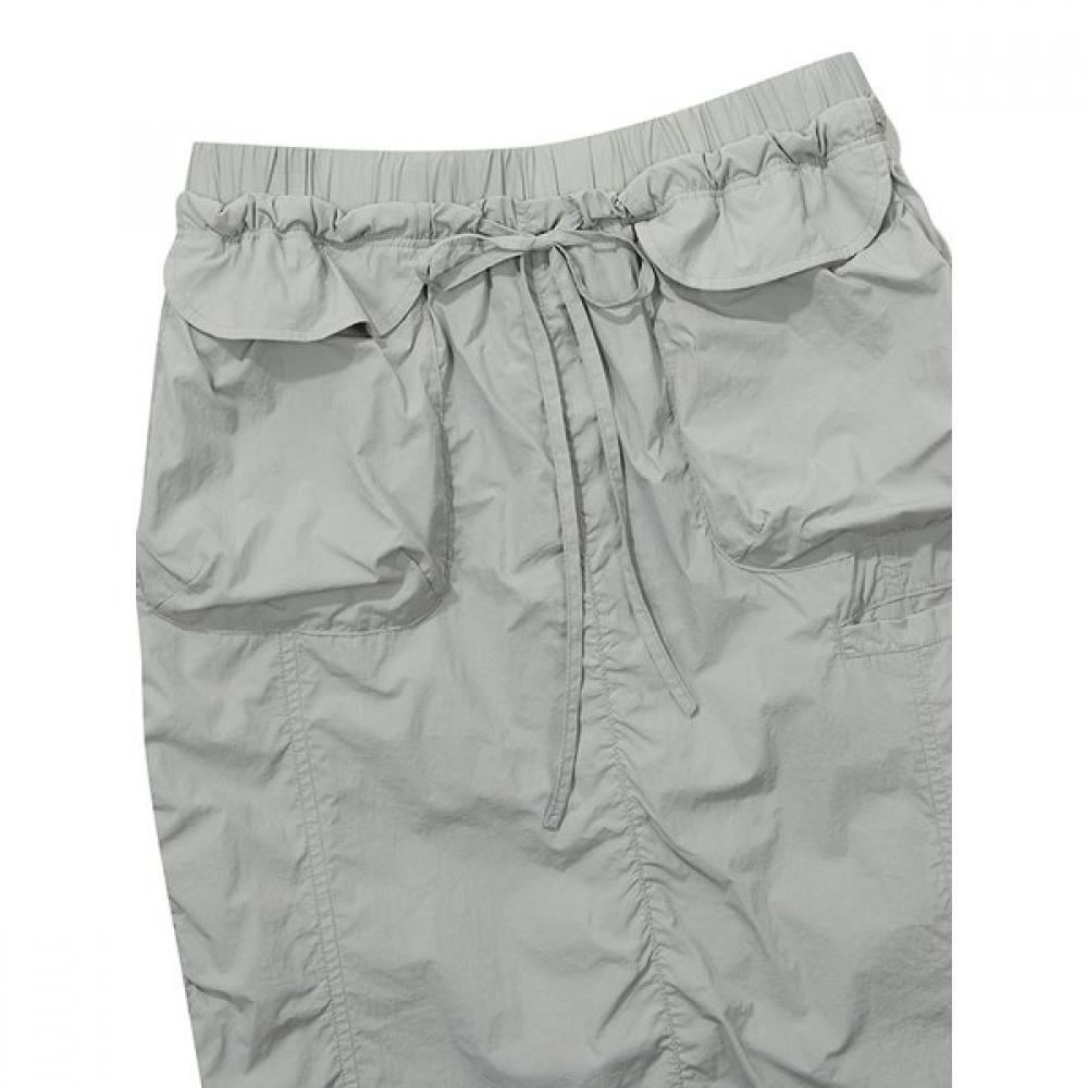 Women S Utility Shirring Skirt  Mint  [Seohyun Wearing] [24SS]