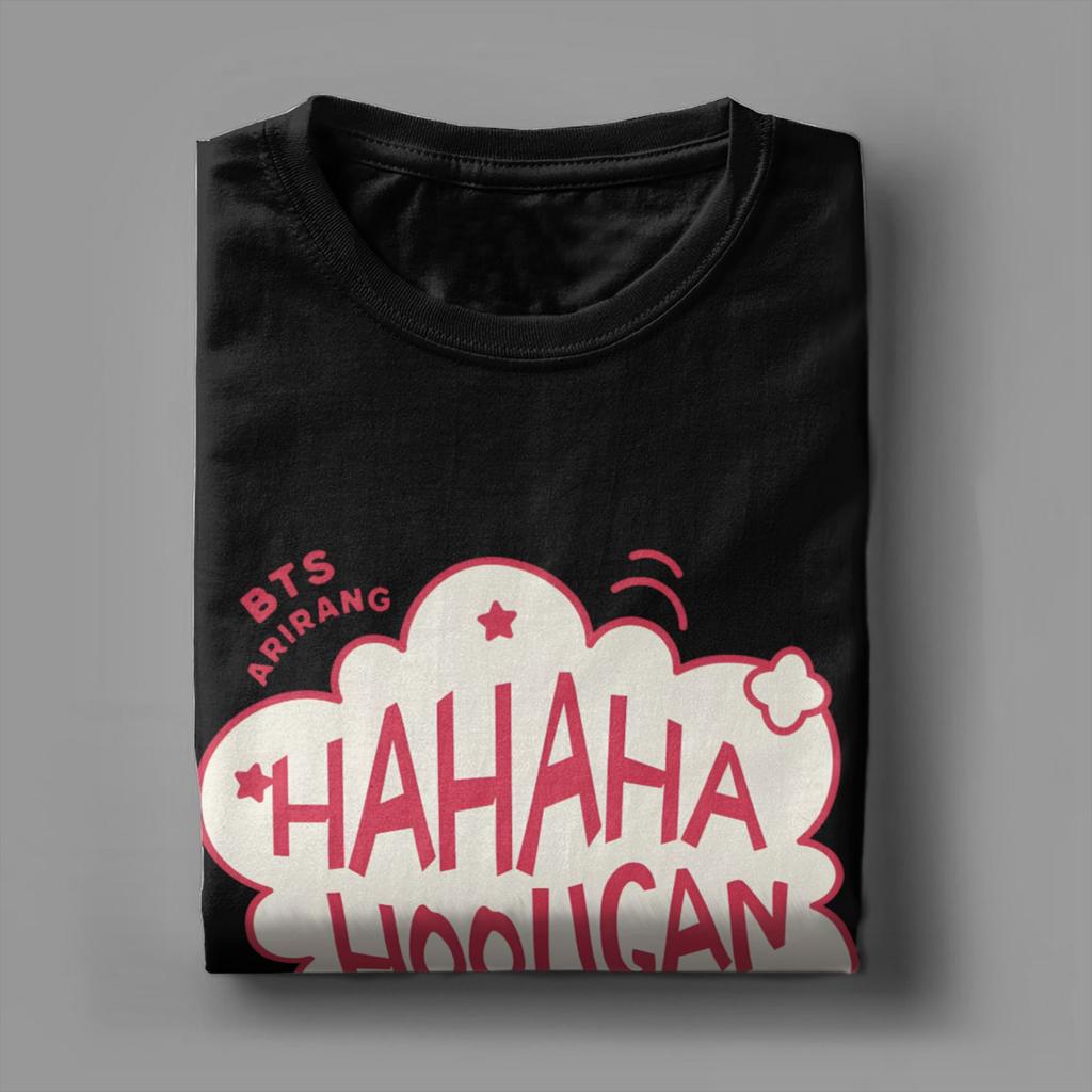 Unisex TShirt Hooligan Concert Creative Cotton Tee Shirt Short Sleeve T Shirts Crewneck Clothes Gift Idea