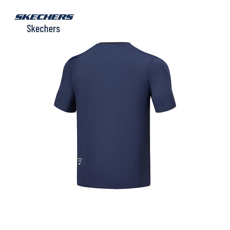 Skechers Men s Short Sleeve Jacquard T-shirt P225M170 XL 2390₽
