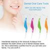 8pcs/set Colours Disposable Toothpicks Soft Interdental Brushes Dental Oral Care Tools
