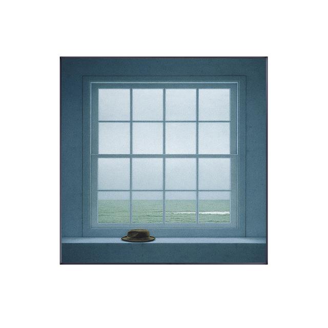 Severské okno Vnější krajina Scenérie Interiér Plátno Malba pro Obývací pokoj Domácí dekorace Tisk Obrázek Nástěnné umění Plakáty