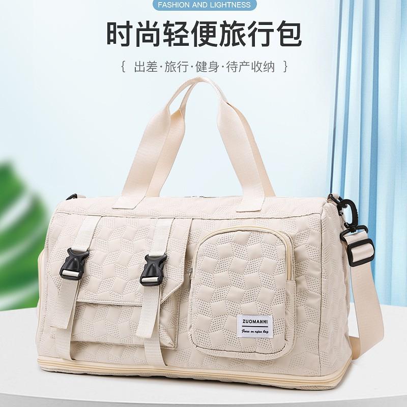 Travel Bag Large-capacity Lightweight Fitness Dry Wet Separation Storage With Shoes Warehouse Waiting Delivery Shoulder