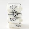 5pairs/set Children's Lovely Animal Boys Socks White Cute Dog Cotton Socks Cartoon Girls Spring Summer Striped Dog Sock