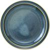 Minoru Pottery Mino Ware MAMANI 165 Plate, Green
