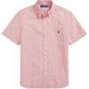 Polo SS26 RL Collegiate Style Small Pony Logo Embroidered Bubble Gauze Short Sleeve Shirt Classic Version Men Shirts 710833826-004