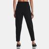Under Armour Solid Color Loose Fit Drawstring Casual Pants Women bottoms Black 1371016-001