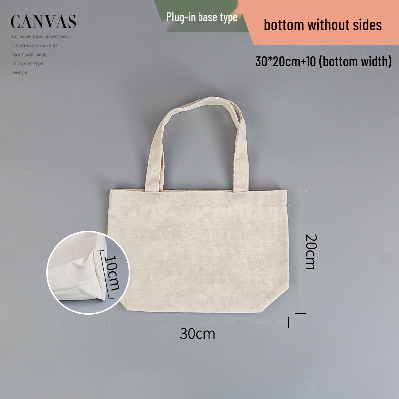 Custom Wear-Resistant Graduation Souvenir Canvas Tote Bag with Ribbon