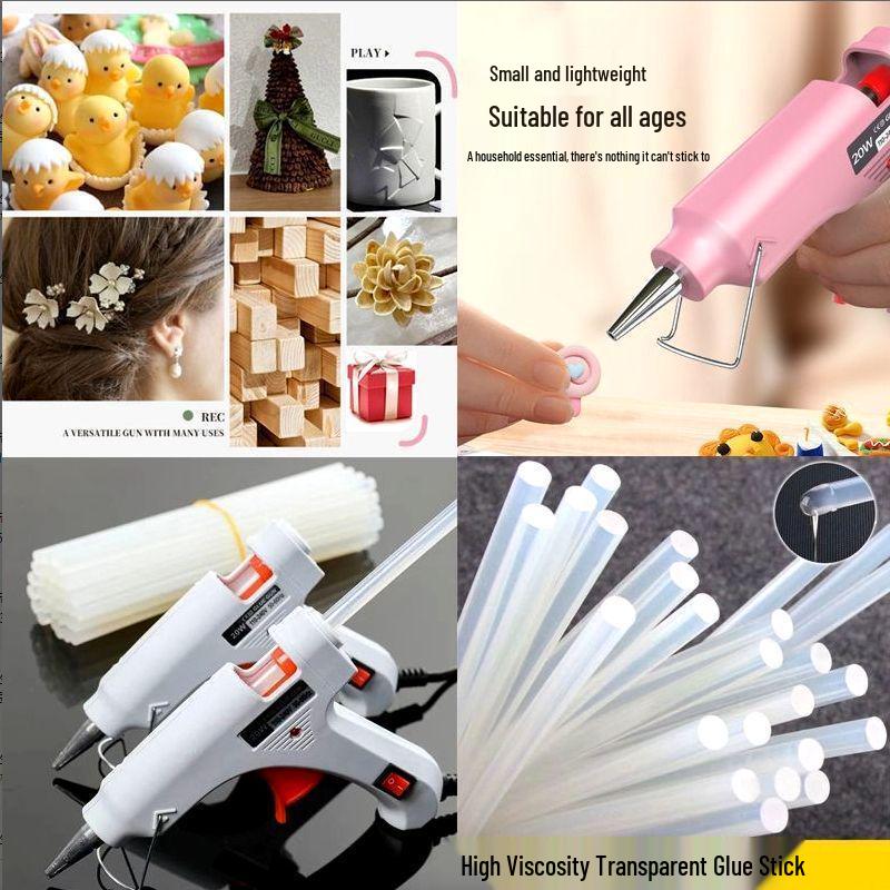 Bastões de Cola Quente Universais para Artesanato e DIY