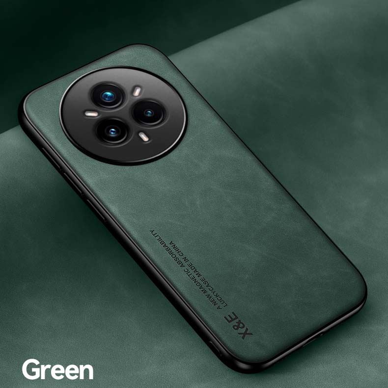 Luxury Leather Case For Realme 14 Pro / Realme 14 Pro Plus / Realme 14 Cover With Metal Plate Support Car Hold Cover Capa Fundas