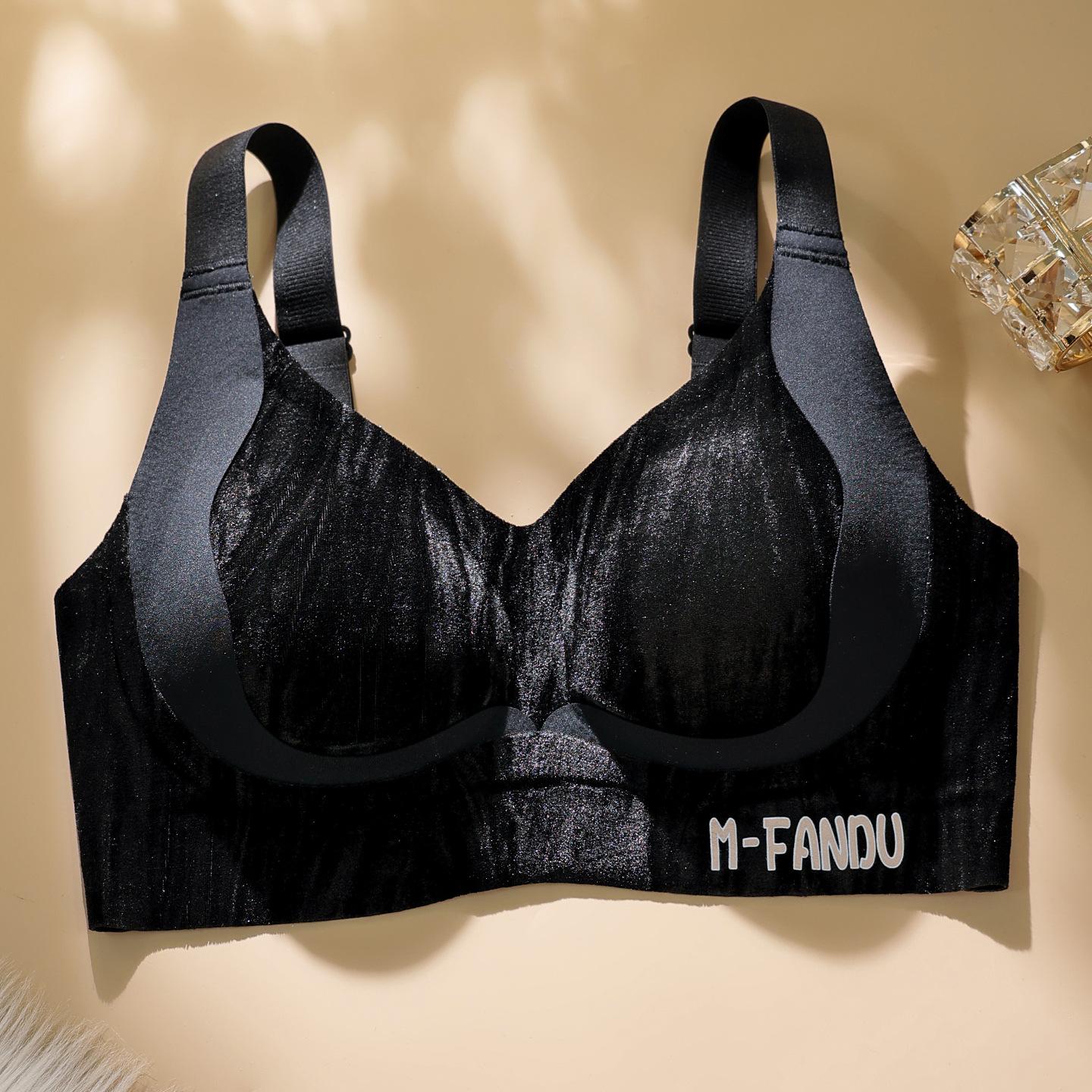 

Бесшовный бюстгальтер-минимайзер пуш-ап для большой груди - Предотвращающий провисание, с боковой поддержкой, удобное нижнее белье больших размеров 4XL 160-180 kg BCDE