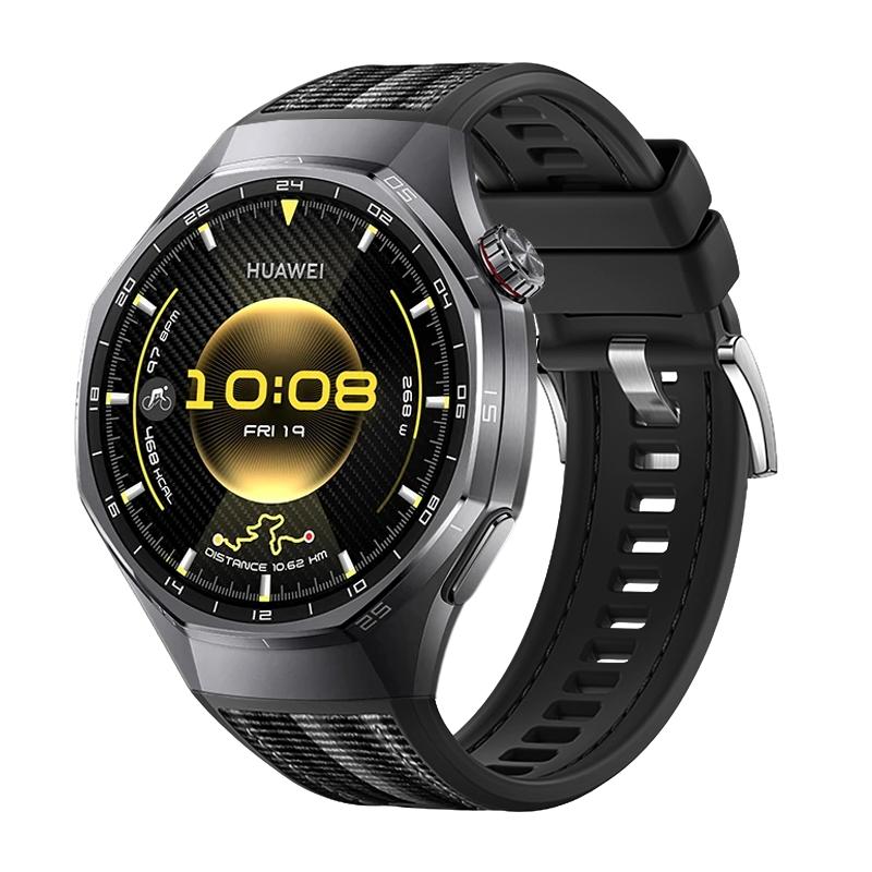 Banda de Ondulación de Nylon Sin Espacios Solo Apta para Huawei Watch GT6Pro Banda de Silicona y Nylon Adecuada para HUAWEI WATCH GT6 Pro