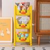 Toy Storage Trolley Living Room Snack Organizer Movable Bathroom Shelf Kitchen Rack With Wheels Children Cute Bookshelf Bookcart