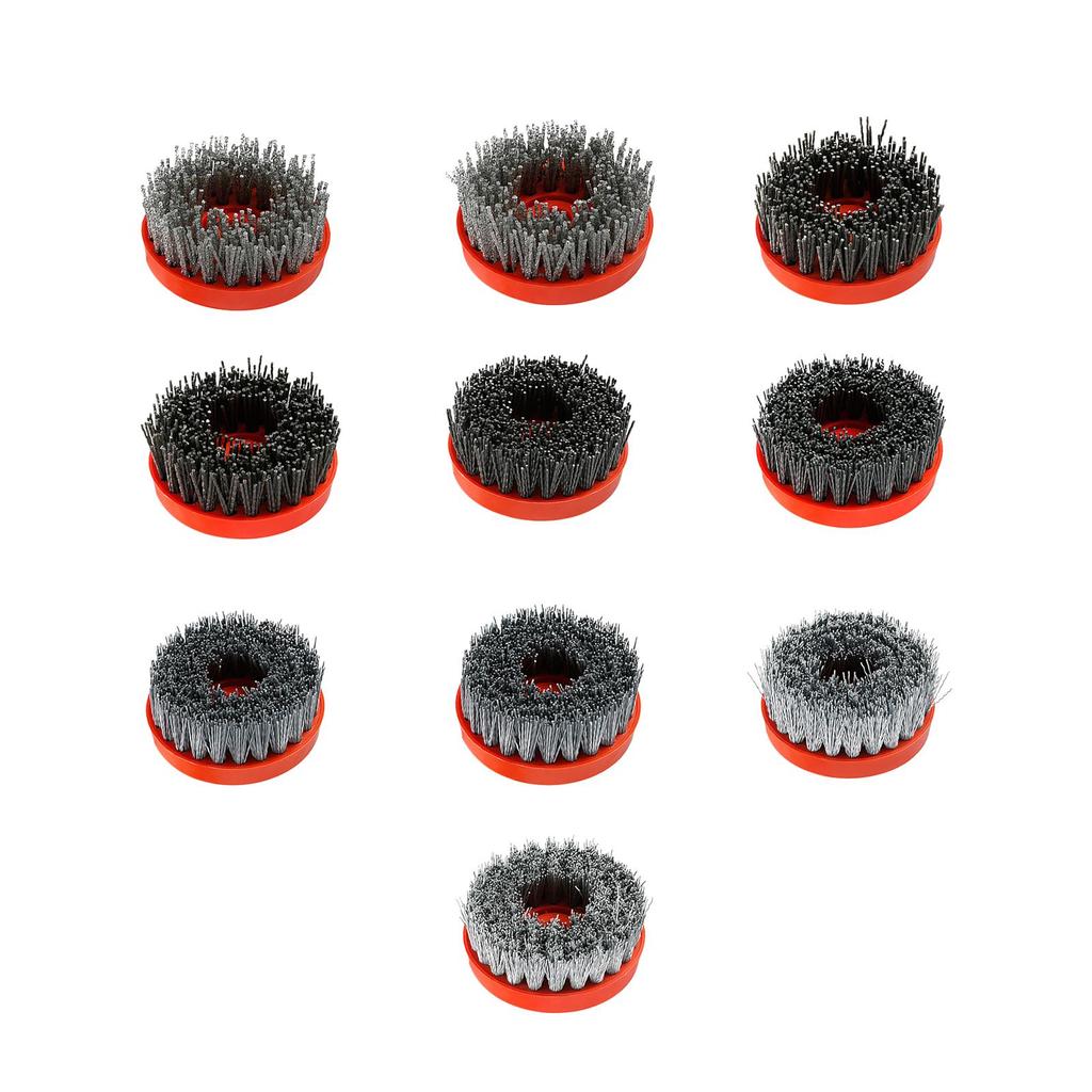 110mm Abrasive Polishing Brush Accessories Thread M14 Round for Making Antique Finish Replacement Sturdy