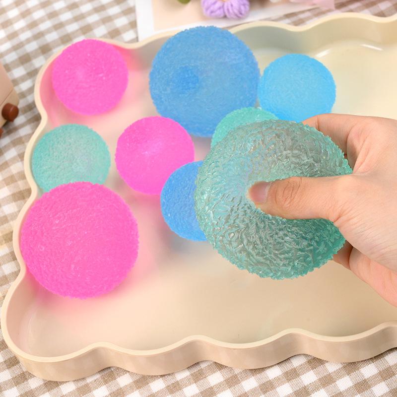 Taba Squshy Maltose Ice Ball Creative Texture Ball Slow Rebound Stress Ball Fidget Squeeze Pressure-Resistant Toy Birthday Gift