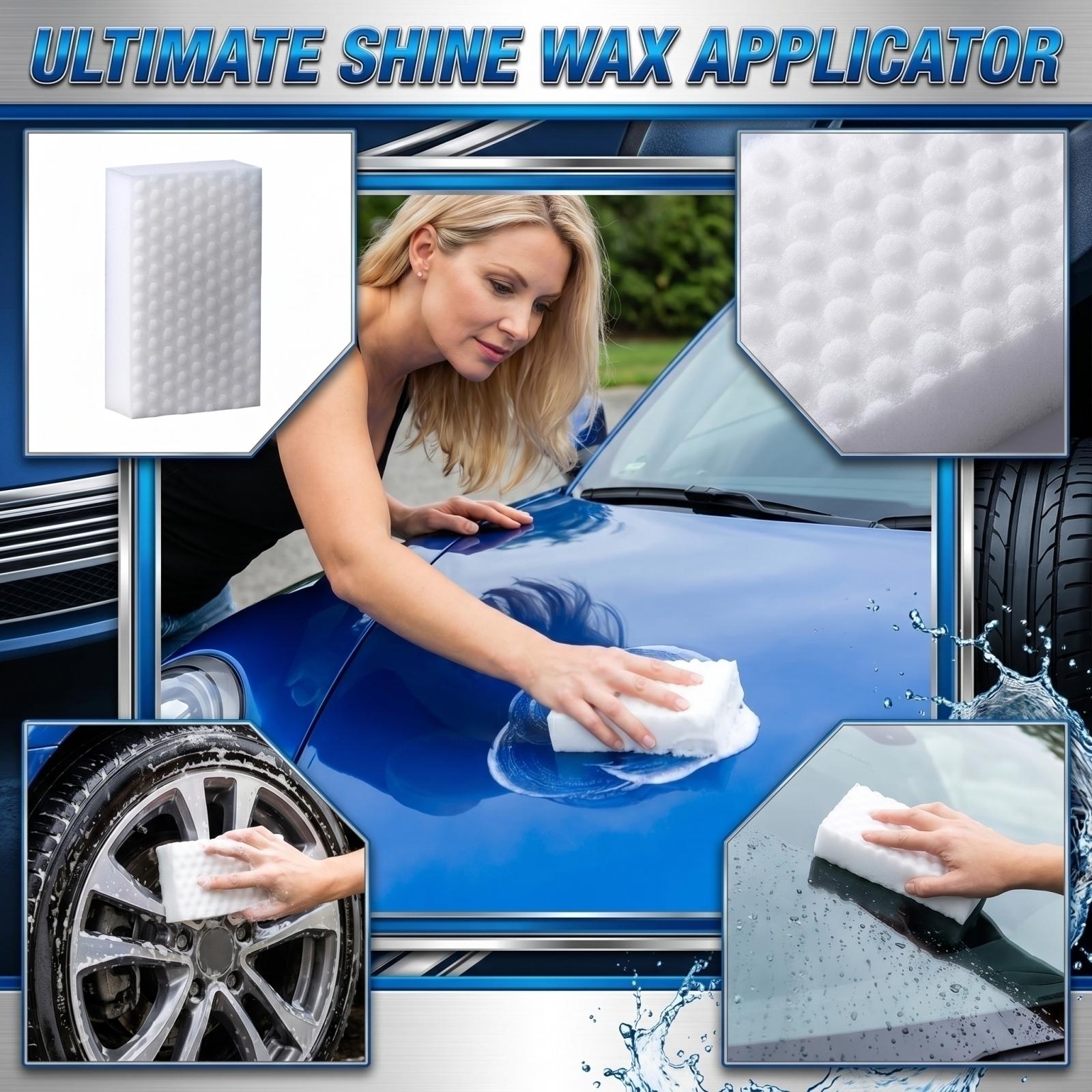 5pc Cleaning Sponge Set Multi-Purpose Scrubbing Pads for Car Kitchen Dish Shoe Cleaning Durable Non-Abrasive Household Use One Size