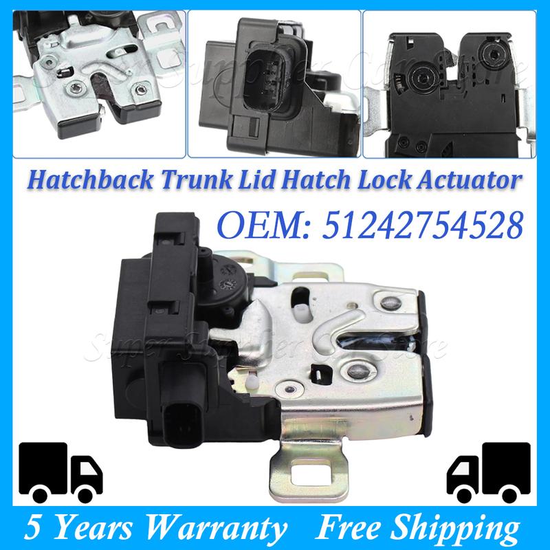 New Hatchback Trunk Lid Hatch Lock Actuator For Mini Cooper R50 R53 R56 R59 2002-2015 Trunk Lid Latch Lock Actuator 51242754528
