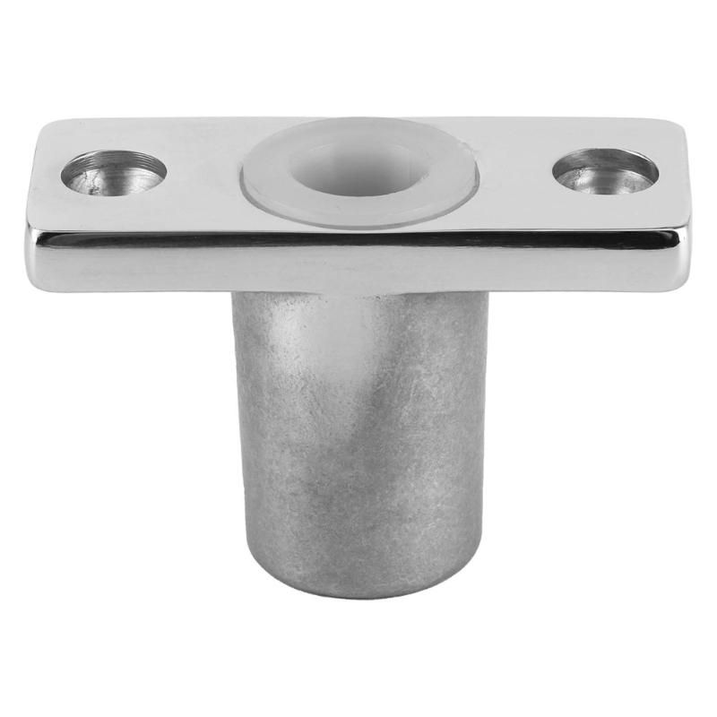 Polished T Type Holder Base Steel Marine Grade Mounting Bracket For