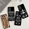 Girly Pastel Witch Goth Ouija Case For OPPO Reno 10 Pro 8T 4Z 5Z 4 5 6 7 8 Lite OPPO Find X5 X6 Pro X3 Neo X2 Lite Cover