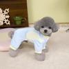Summer thin ice silk teddy dog clothes, small dog spring clothes, cat-specific small clothes, pet clothes