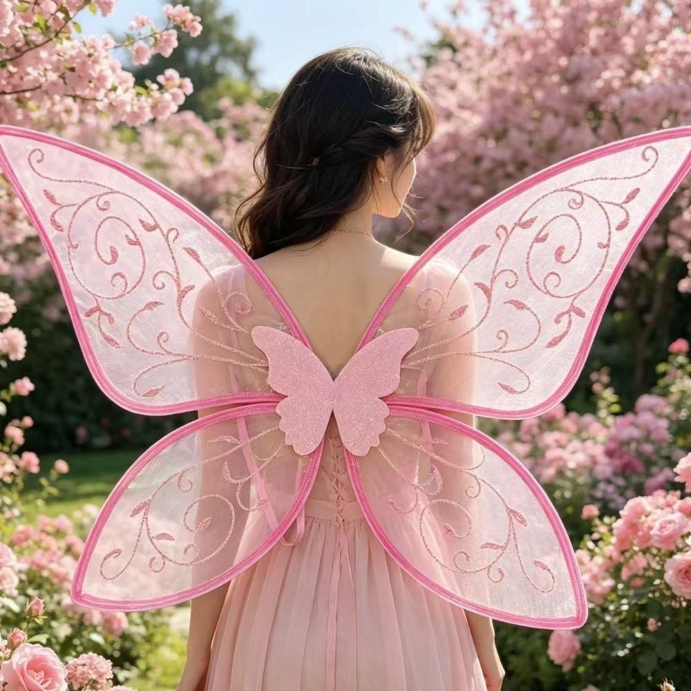 Sparkle Fairy Butterfly Wings Handmade Craft Cosplay Elf Wings Cosplay Event