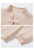 Women's 2025 Retro Chinese Style Frog Button Cashmere Pullover Sweater