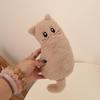 Cartoon Cute Cat Animals Plush Pencil Case Large Capacity Portable Travel Storage Bag School Supply Student Stationery Kids Gift