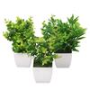 Simulated Plant Decorative Potted Plants, Indoor Desktop Simulated Green Plant Ornaments, Plastic Plant Potted Plants