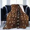 Tierhaut-Bedruckte Decke Leopard Tigerstreifen Flanelldecke Vier-Jahreszeiten-Nickerchen-Decke Schlafzimmer Dekorative Decke