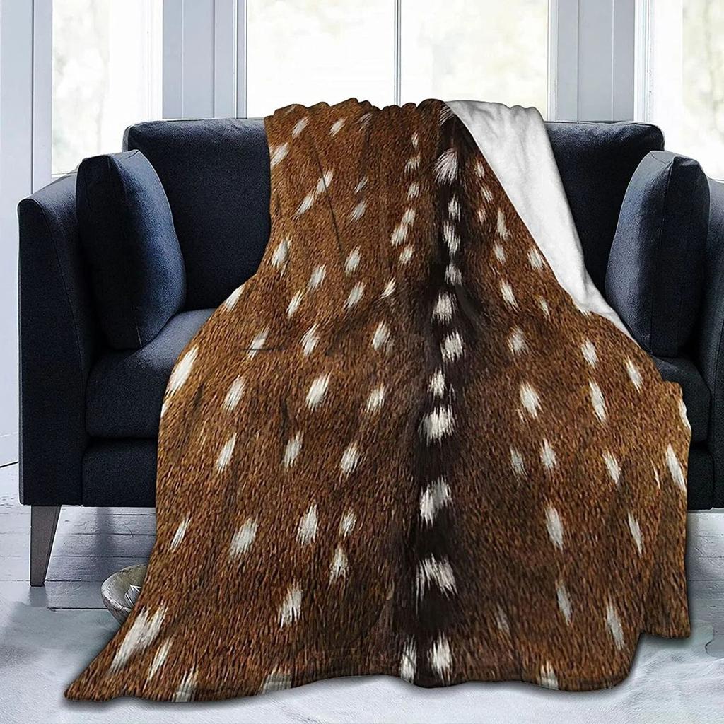 Tierhaut-Bedruckte Decke Leopard Tigerstreifen Flanelldecke Vier-Jahreszeiten-Nickerchen-Decke Schlafzimmer Dekorative Decke