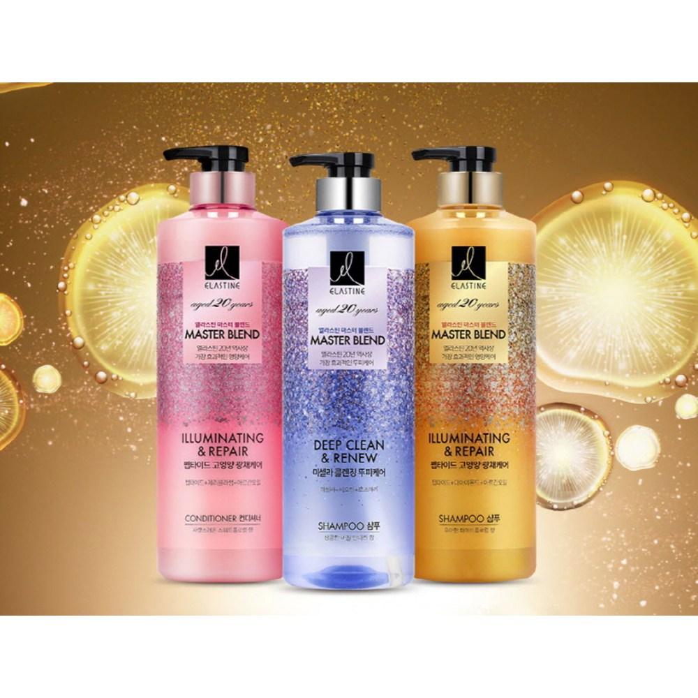 Elastin Master Blend Peptide High-Nutrition Shampoo White Floral Fragrance, 770ml, 2 units