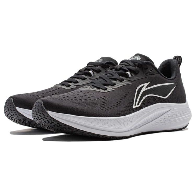 Li Ning Red Rabbit 7 Fitness Test Exam Speed Training Non-Slip Wear-Resistant Low-Top Running Shoes Men sneaker Black ARPV023-6