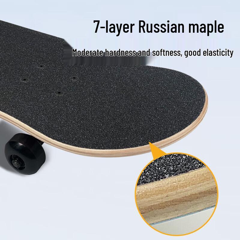 Hodtown Beginner Double Kick Skateboard