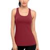 Charkleaks Womens Sports Tank Vest Sleeveless Workout Tank Top for Women Slim Fit Yoga Open Back Gym Muscle Yoga Cami