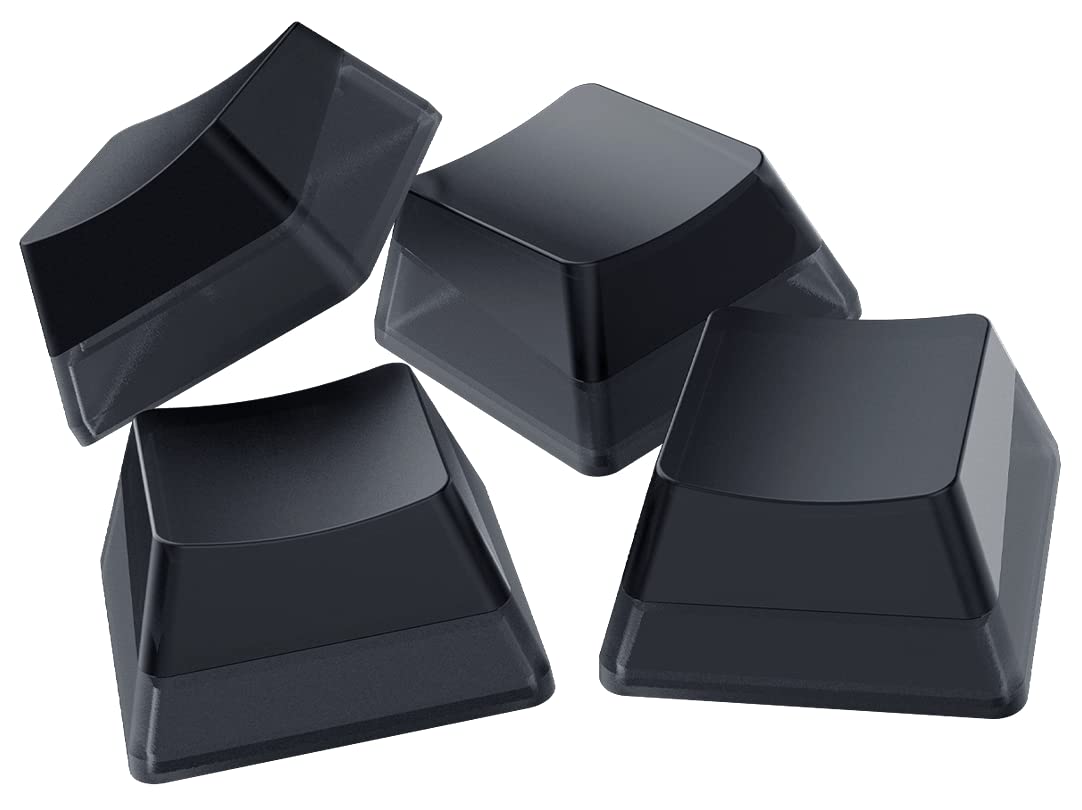 

Razer Phantom Keycap Upgrade Set Replacement keycap for layout Translucent pudding design Switch between engraved and by turning the LED Compatible чорний