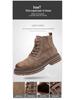 2024 Autumn Men's High-Top Casual Leather Retro Desert Boots - British Style