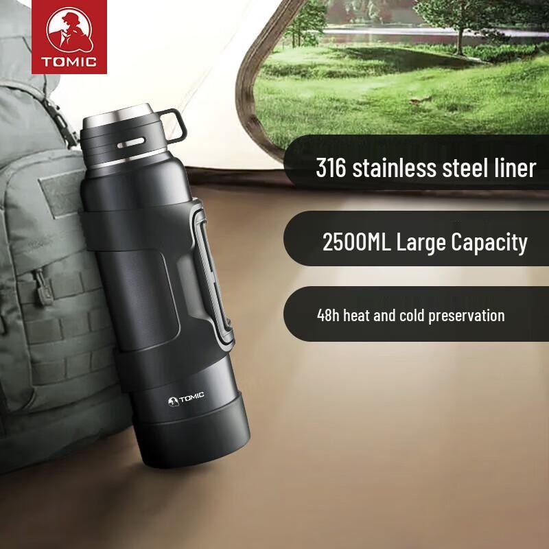 Temeke Stainless Steel Large Capacity Outdoor Travel Thermos