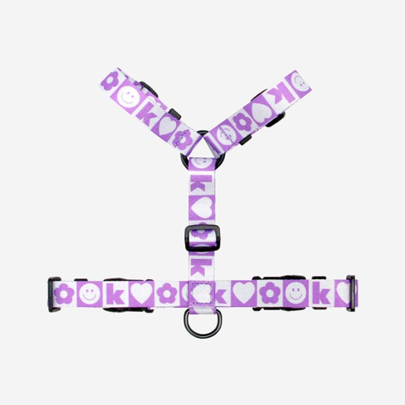KINIKINI KINI SMILE CHECK HARNESS_PURPLE (H-Gurt)