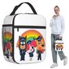 Episode Safety Sheriff Labrador Birthday Party Insulated Lunch Bag for Women Office Cooler Thermal Food Box Tote Lunch Boxes
