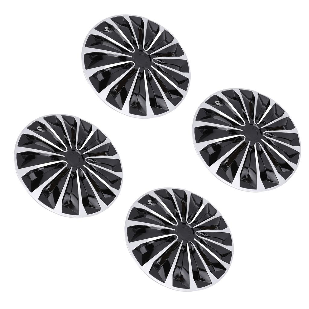 4 szt. 15-calowe Kołpaki Kół Pełne Stylowy Wygląd Dopasowanie do Felgi R15 dla Większości Samochodów Ciężarówek SUV