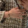 Vintage Natural Stone Beads Bracelet for Women Ethnic Imitation Pearl Beads Wrap Bangle Bracelet & Necklace Jewelry Gifts