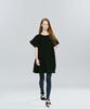 Koseumoseu Volume Mini Dress (Ebony Black)