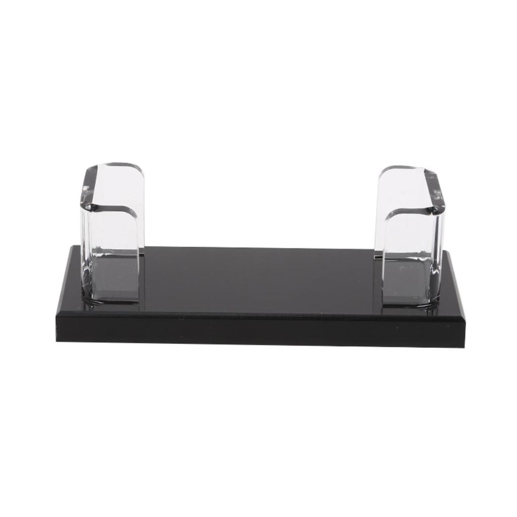 Transparent Lightsaber Display Stand Desktop Acrylic Decorative Rectangular Holder Business Card Storage Rack