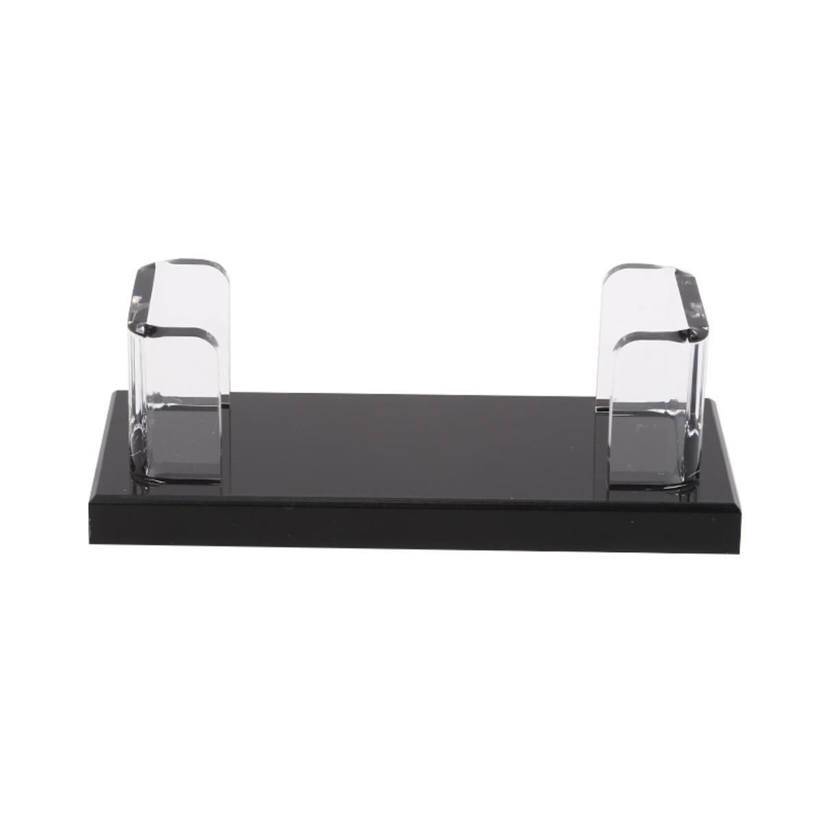 

Прозрачная подставка для дисплея светового меча, настольный акриловый декоративный прямоугольный держатель, подставка для хранения визиток прозрачный