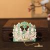 Harbin Attractions Metal Bookmark: Ice & Snow World, Central Street - Classical Chinese Style Souvenir Gift