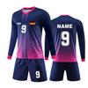 Personalised Shirts Kit Mens Girls With Name Number Custom Football Jerseys For Boys Training Suit