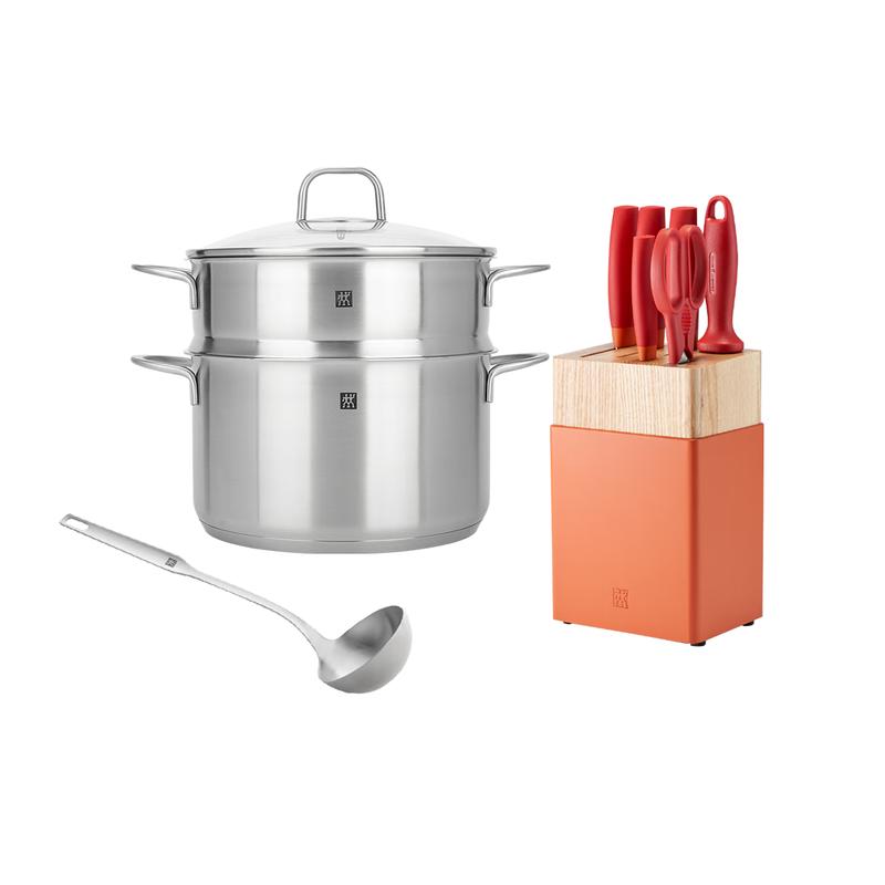 ZWILLING 10-Piece Cookware and Knife Set