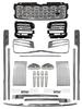 Trim Kit for Range Rover 18-22: Grille, Shark Gill, Handle Cover, Tailgate, and Body Trim